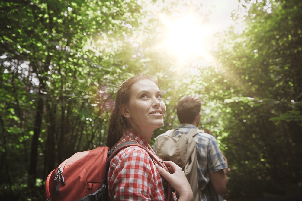 A nature walks helps to calm the soul