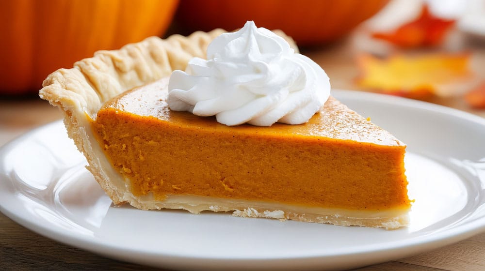 Pumpkin Pie an all-time Thanksgiving Day dinner food