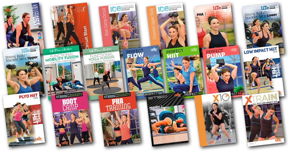 Cathe's December 2025 Workout Rotation